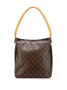 Louis Vuitton Pre-Owned: Коричневая сумка 