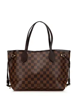 Louis Vuitton Pre-Owned: Коричневая сумка-шоппер 