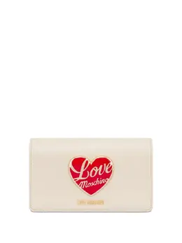 Love Moschino: Белый клатч 