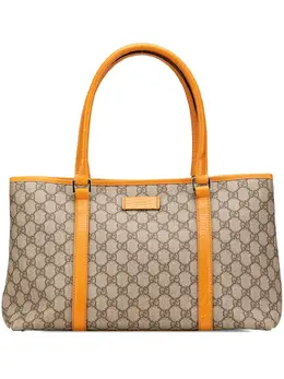Gucci Pre-Owned: Коричневая сумка-шоппер 