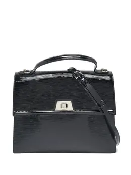 Louis Vuitton Pre-Owned: Чёрная сумка-шоппер 