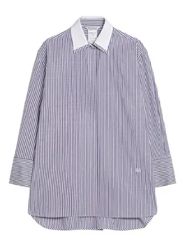 Max Mara: Фиолетовая рубашка 