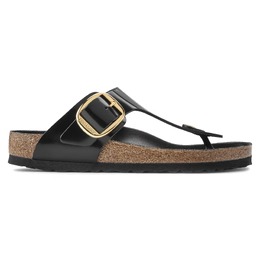Birkenstock: Чёрные сандалии  Gizeh