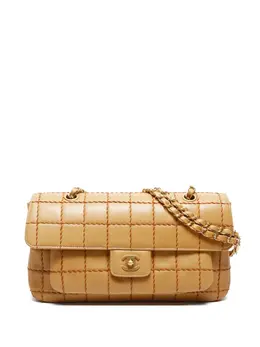 CHANEL Pre-Owned: Бежевая сумка 