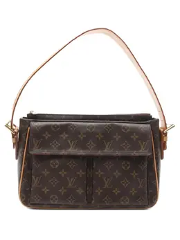 Louis Vuitton Pre-Owned: Коричневая сумка 