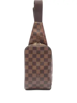 Louis Vuitton Pre-Owned: Коричневая сумка через плечо 