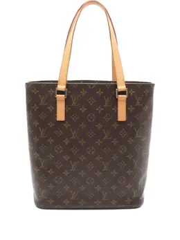 Louis Vuitton Pre-Owned: Коричневая сумка-шоппер 