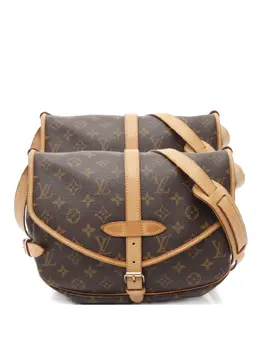 Louis Vuitton Pre-Owned: Коричневая сумка 