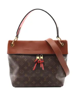 Louis Vuitton Pre-Owned: Коричневая сумка-шоппер 
