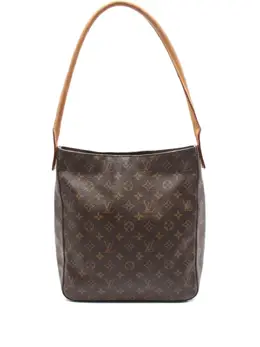 Louis Vuitton Pre-Owned: Коричневая сумка 