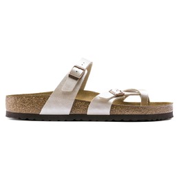 Birkenstock: Белые сандалии  Birko Flor