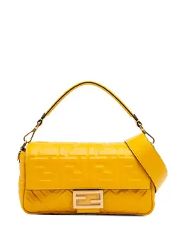 Fendi Pre-Owned: Жёлтая сумка 