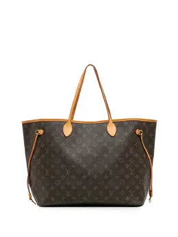 Louis Vuitton Pre-Owned: Коричневая сумка-шоппер 