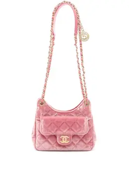 CHANEL Pre-Owned: Розовая сумка 