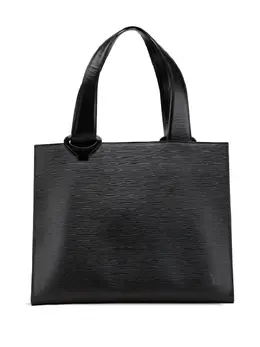 Louis Vuitton Pre-Owned: Чёрная сумка-шоппер 