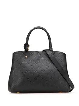 Louis Vuitton Pre-Owned: Чёрная сумка 