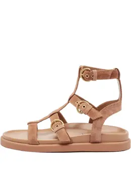 Gianvito Rossi: Коричневые сандалии 