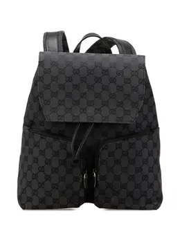 Gucci Pre-Owned: Чёрный рюкзак 