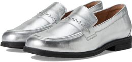 Cole Haan: Серебристые балетки 