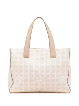 CHANEL Pre-Owned: Коричневая сумка-шоппер 