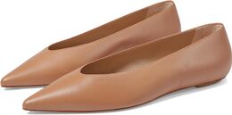 Stuart Weitzman: Коричневые балетки 