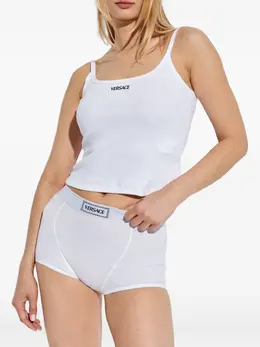 Versace: Белый топ 
