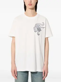 Kenzo: Футболка  Tiger с вышивкой