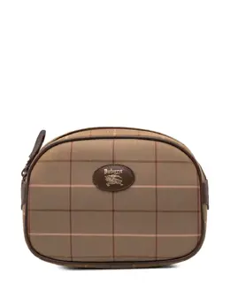 Burberry Pre-Owned: Коричневый клатч 