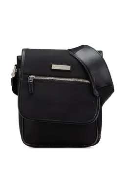 Burberry Pre-Owned: Чёрная сумка через плечо 