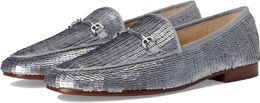 Sam Edelman: Серебристые лоферы 