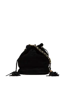 CHANEL Pre-Owned: Чёрная сумка 
