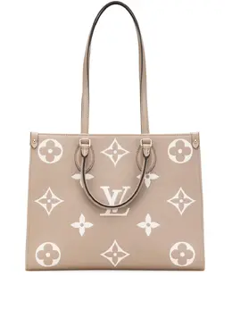 Louis Vuitton Pre-Owned: Двухцветная сумка 