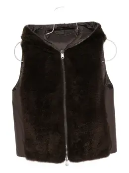 Brunello Cucinelli: Жилет из искусственного меха 