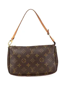 Louis Vuitton Pre-Owned: Коричневая сумка 