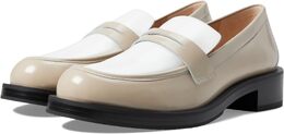 Stuart Weitzman: Белые лоферы  Palmer
