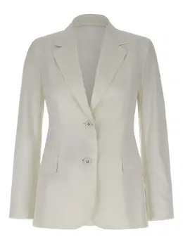 Max Mara: Белый жакет 