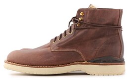 Visvim: Коричневые ботинки 