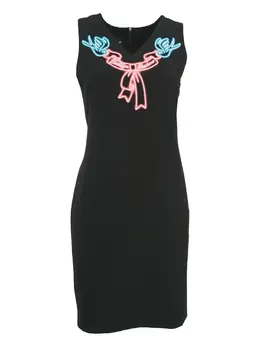 Moschino Pre-Owned: Платье без рукава 