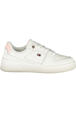 Tommy Hilfiger: Белые кроссовки 