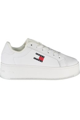 Tommy Hilfiger: Белые кроссовки 