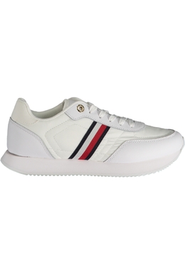 Tommy Hilfiger: Белые кроссовки 