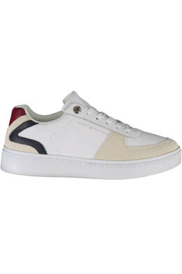 Tommy Hilfiger: Белые кроссовки 