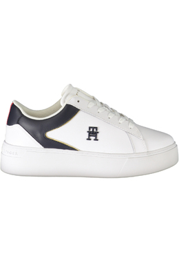 Tommy Hilfiger: Белые кроссовки 