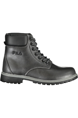 Fila: Чёрные ботинки 