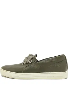 Versace Pre-Owned: Зелёные туфли 