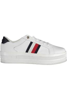 Tommy Hilfiger: Белые кроссовки 