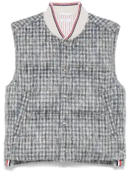 Thom Browne: Чёрный жилет  Gunclub