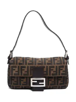 Fendi Pre-Owned: Коричневая сумка 