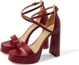 MICHAEL Michael Kors: Красные сандалии 