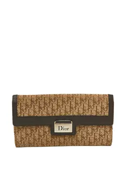 Christian Dior Pre-Owned: Бежевый кошелёк 